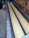  Two Roll Batcher / Winder / Rollup, (2) 6" dia 156" wide rolls,